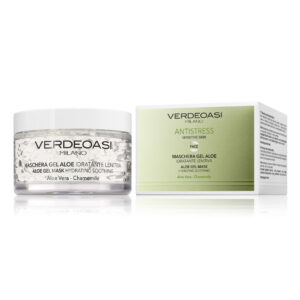Maschera gel aloe idratante lenitiva